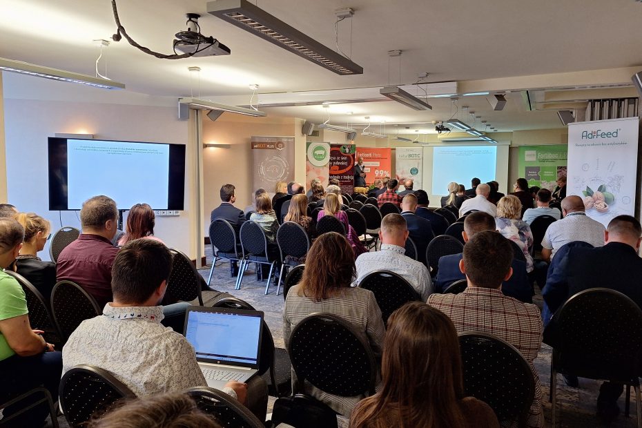 Sala konferencyjna pełna ludzi podczas seminarium